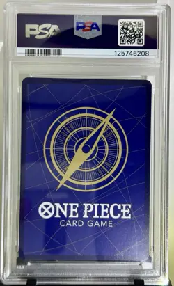 2024 One Piece ST13 Monkey D. Garp Black & White Alt Art #013 PSA 10 - Image 2