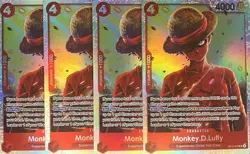 Monkey D Luffy SR OP12-015 - Legacy Of The Master - One Piece TCG (Playset) - Image 1