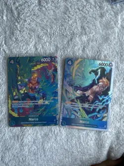One Piece PRB02-008 Marco SR and SR* Alt Art English NM - Image 1