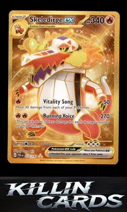 Skeledirge ex - 272/193 272/193 Hyper Rare SV02: Paldea Evolved Pokemon Card NM - Image 1