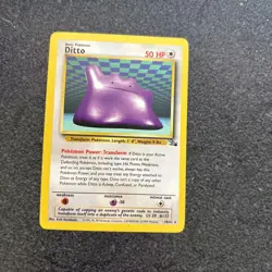 DITTO 18/62 Fossil Set- 1999 Rare Pokemon TCG Non-holo LP- - Image 4