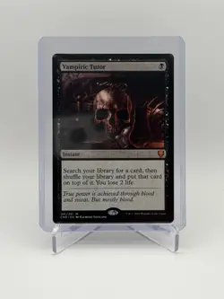 MTG Vampiric Tutor Commander Legends 156/361 Regular LP+ - Image 1