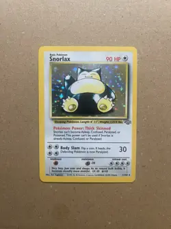 Snorlax 11/64 HOLO Rare Jungle Unlimited 1999 WOTC Pokemon Card Near Mint - Image 1
