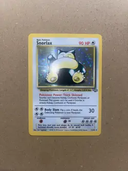 Snorlax 11/64 HOLO Rare Jungle Unlimited 1999 WOTC Pokemon Card Near Mint - Image 2