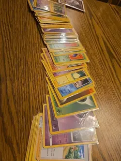 Pokemon Card Collection vintage 50 comon cards 1 reverse holo - Image 1
