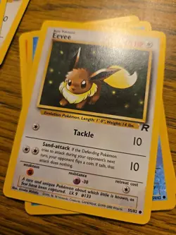 Pokemon Card Collection vintage 50 comon cards 1 reverse holo - Image 2