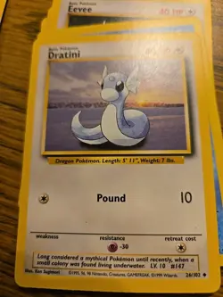 Pokemon Card Collection vintage 50 comon cards 1 reverse holo - Image 5
