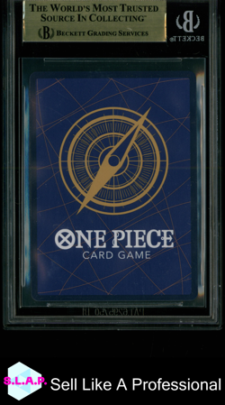 ULTI R PAR/"ADD 1 CARD..." 2022 ONE PIECE ROMANCE DAWN PRE ERRATA OP01093 BGS 10 - Image 2
