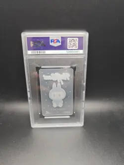 2024 Pop Mart The Monsters Secret Duoduo Have A Seat Clear Card PSA 10 Labubu - Image 2