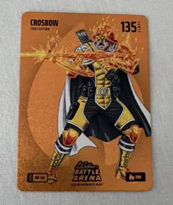 Eli Brown Battle Arena Crosbow First Edition Fire Card Lot - 2 Cards - Image 1