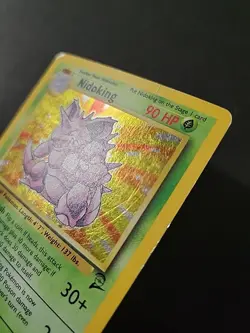 HP/ Wrinkle 1999-2000 Pokemon Nidoking Holo Base Set 2 Card 11/130 Rare - Image 3