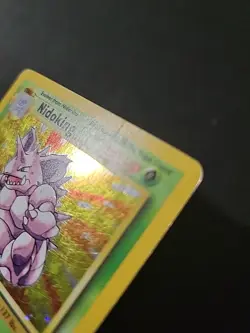 HP/ Wrinkle 1999-2000 Pokemon Nidoking Holo Base Set 2 Card 11/130 Rare - Image 4