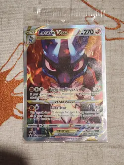 Lucario VSTAR SWSH291 SWSH: Sword & Shield Promo Cards Holo Pokemon TCG Sealed - Image 1