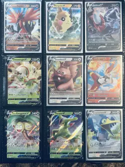 Pokemon 27 V Card Lot SWSH NM/MINT Evolving Skies Fusion Strike & More - Image 2