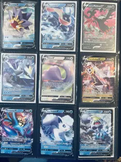 Pokemon 27 V Card Lot SWSH NM/MINT Evolving Skies Fusion Strike & More - Image 3