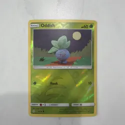 Oddish 6/214 Reverse Holo Sun & Moon Unbroken Bonds Pokemon Card 2019 - Image 1