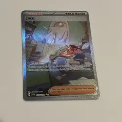 Jacq 250/198 SV01: Scarlet & Violet Base Set Holo Full Art Pokemon Trainer Card - Image 1