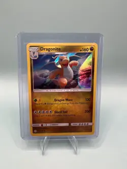 Dragonite 96/149 Sun & Moon Cosmos 2017 Holo Rare Pokemon Card - Image 1