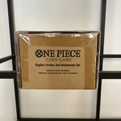 One Piece Card Game English Version 2nd Anniversary Set - Sealed - Image 1