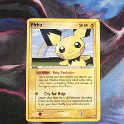 Pichu Power Keepers Regular Card 21/108 Non-Holo NM - Image 1