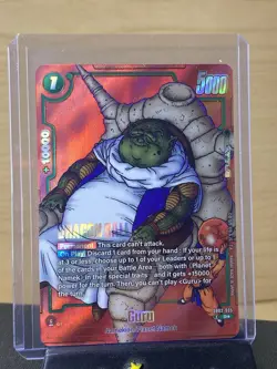Guru SB02-035 Alternate Art Manga Booster 02 Dragon Ball Card English - Image 1
