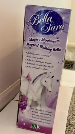 Bella Sara Giochi Preziosi Magical Walking Bella Toy- New with Card- Very Rare - Image 5