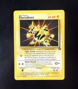 Electabuzz Black Star Promo Pokemon Card WOTC First Movie 1999 - Image 1