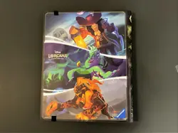 Disney Lorcana TCG The First Chapter 9 Pocket Card Portfolio Binder & Promo Card - Image 3