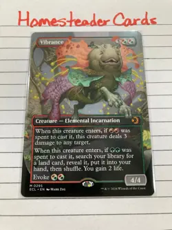 Vibrance (Borderless) Lorwyn Eclipsed Regular ECL #0295 MTG Magic - Image 1