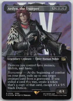 MTG Ardyn, the Usurper (0524) Borderless Surge Foil Foil NM FINAL FANTASY Magic - Image 1