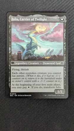 Eirdu, Carrier of Dawn (Regular) (NM) - #0013 - Lorwyn: Eclipsed - MTG English - Image 2
