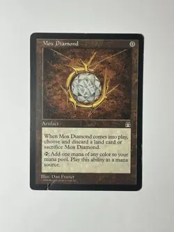 MTG Mox Diamond [Stronghold] DMG - Image 1