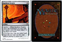 MAGIC THE GATHERING MTG - ISOCHRON SCEPTER - MYSTERY BOOSTER WHITE BORDER NM - Image 1