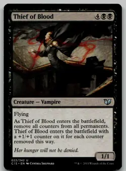 Thief of Blood U Commander 2015 22 NM - Image 1