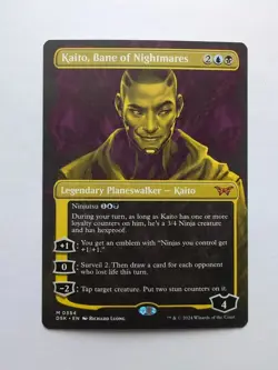 MTG Kaito Bane of Nightmares (DSK) Duskmourn House of Horror Showcase Regulr 354 - Image 1