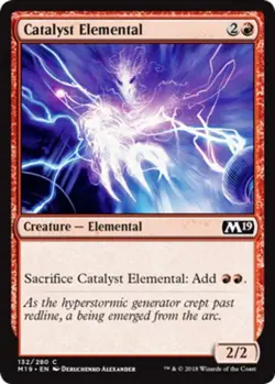 Catalyst Elemental - Foil x1 - Magic 2019 - NM-Mint, English - Magic 2019 - Image 1