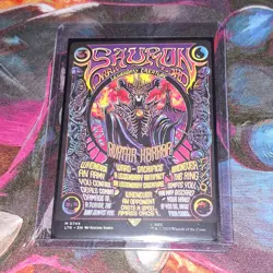 Magic: The Gathering Sauron, the Dark Lord #0744 Borderless Poster Non-Foil - Image 1