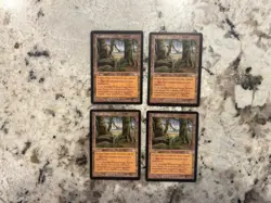 Mtg Krosan Verge x4 - Magic the Gathering Krosan Verge Judgment Playset LP - Image 1