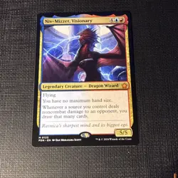 MTG Niv-Mizzet, Visionary #123 - Foundations FDN Near Mint Magic the Gathering - Image 1