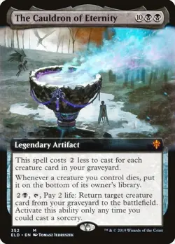 The Cauldron of Eternity (Extended Art) - Throne of Eldraine - Image 1