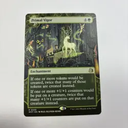 Primal Vigor NM Wilds of Eldraine: Enchanting Tales MTG English Borderless 59 - Image 1