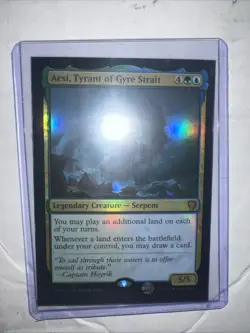 Aesi, Tyrant of Gyre Strait Commander Legends Foil - Image 1