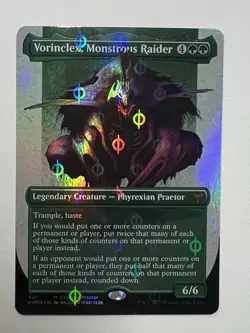 Phyrexia All Will Be One Vorinclex, Monstrous Raider Step-and-Compleat FOIL NM/M - Image 1