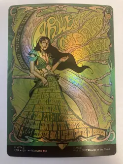 Arwen Mortal Queen Poster FOIL 742 LTR The Lord of the Rings MTG G2U - Image 1