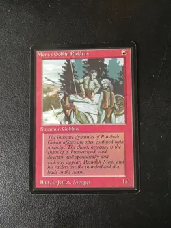 MONS'S GOBLIN RAIDERS BETA MTG NM - Image 1