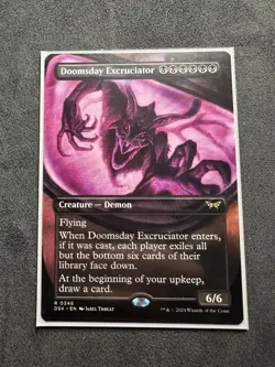 MTG Duskmourn House of Horror - Doomsday Excruciator Borderless (346) NM - Image 2