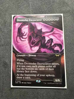 MTG Duskmourn House of Horror - Doomsday Excruciator Borderless (346) NM - Image 3