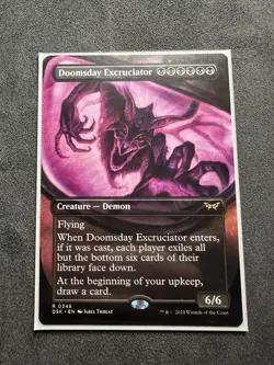 MTG Duskmourn House of Horror - Doomsday Excruciator Borderless (346) NM - Image 5