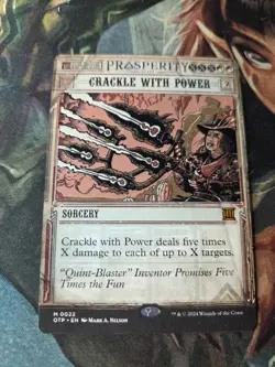 Crackle with Power Outlaws of Thunder Junction: Breaking News Regular - Image 2