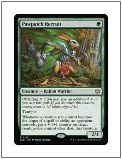 1x Pawpatch Recruit, Magic The Gathering MTG NM - Image 1